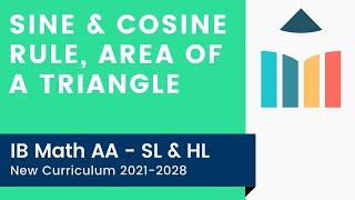 Sine & Cosine Rule, Area of a Triangle video thumbnail