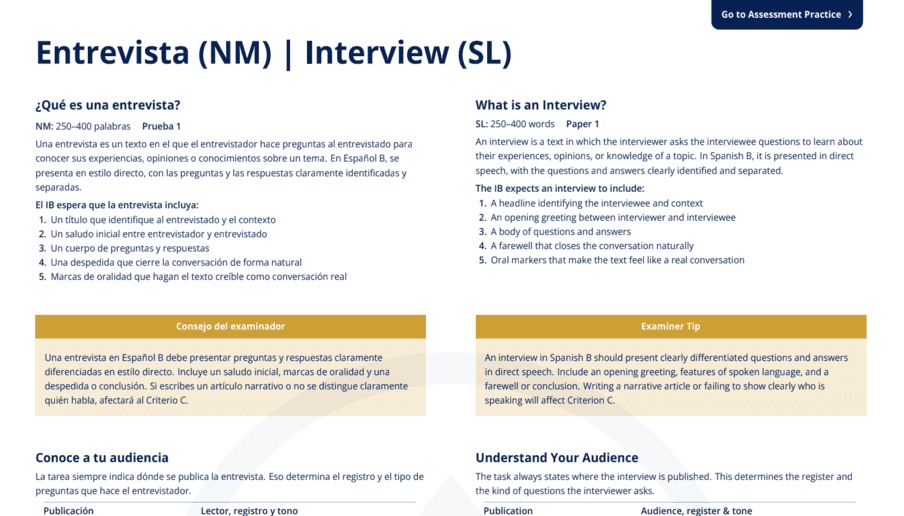 Entrevista